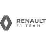 Renault F1 team noir et blanc